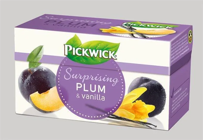 Hlavný obrázok produktu Čaj, ovocný, 20x2 g, PICKWICK, švestka, vanilka, skořice