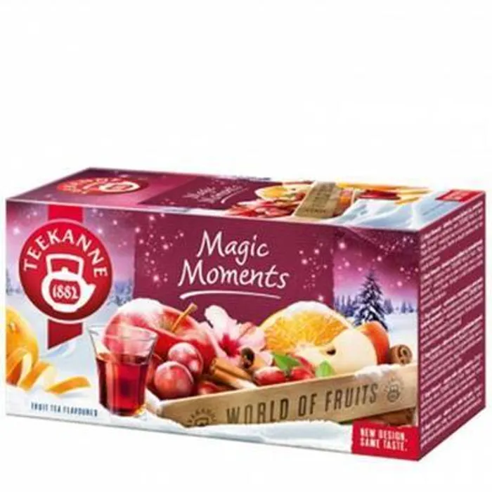 Hlavný obrázok produktu Čaj ovocný, 20x2,5 g, TEEKANNE, "Magic moments"