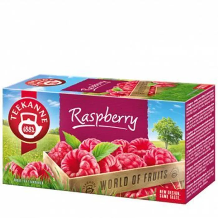 Hlavný obrázok produktu Čaj ovocný, 20x2,5 g, TEEKANNE, maliny