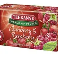 Ďalší obrázok produktu Čaj, ovocný, 20x2,5 g, TEEKANNE Red berries brusnica-malina