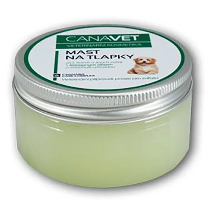 Hlavný obrázok produktu CANAVET mast na tlapky s přísadou Canabis Care Complex 100ml