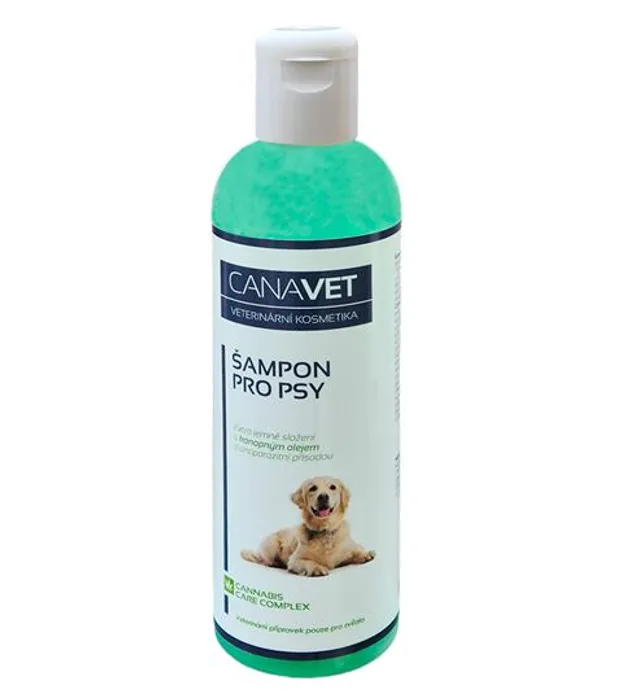 Hlavný obrázok produktu CANAVET šampon pro psy s antipar.přísadou Canabis CC 250ml