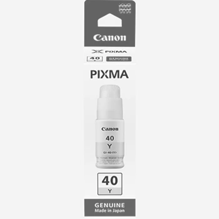 Hlavný obrázok produktu Canon originální ink 3402C001, yellow, 7700str., 70ml, GI-40 Y, Canon PIXMA G5040,G6040