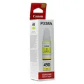 Canon originál ink GI-490 Y, yellow, 7000str., 70ml, 0666C001, Canon PIXMA G1400, G2400, G3400