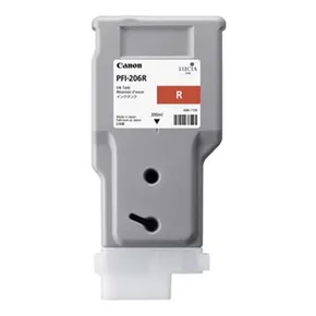 Canon originál ink PFI-206R, red, 300ml, 5309B001, Canon iPF-6400,iPF-6450
