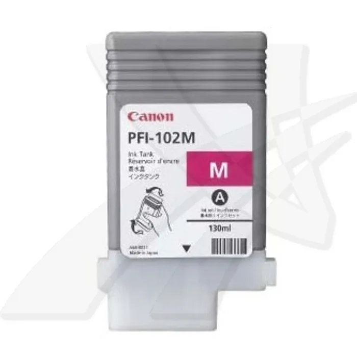 Hlavný obrázok produktu Canon originální ink PFI102M, magenta, 130ml, 0897B001, Canon iPF-500, 600, 700
