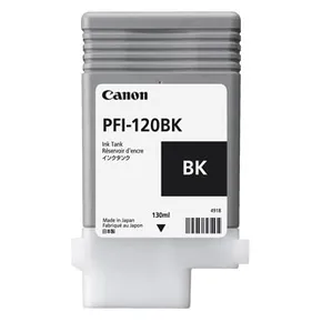 Canon originál ink PFI120BK, black, 130ml, 2885C001, Canon TM-200, 205, 300, 305