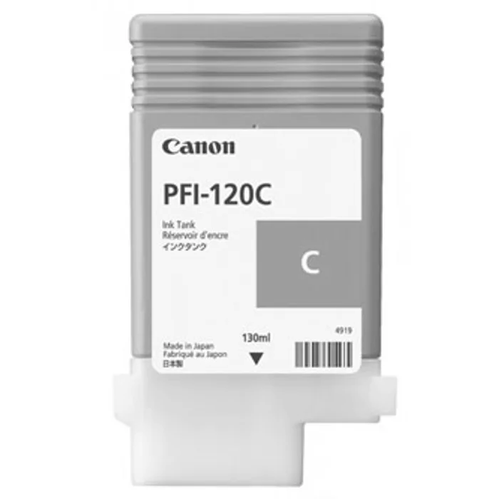 Hlavný obrázok produktu Canon originální ink PFI120C, cyan, 130ml, 2886C001, Canon TM-200, 205, 300, 305