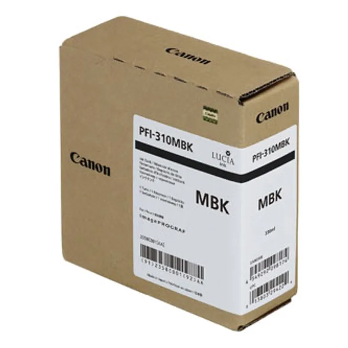 Hlavný obrázok produktu Canon originální ink PFI310MBK, matte black, 330ml, 2358C001, Canon TX-2000, TX-3000, TX-