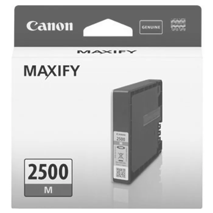 Hlavný obrázok produktu Canon originální ink PGI-2500 M, magenta, 9.6ml, 9302B001, Canon MAXIFY iB4050,iB4150,MB5