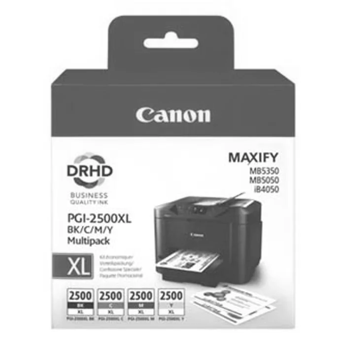 Hlavný obrázok produktu Canon originální ink PGI-2500XL Bk/C/M/Y multipack, black/color, 9254B004, Canon MAXIFY i
