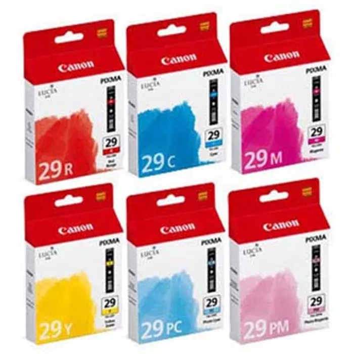 Hlavný obrázok produktu Canon originální ink PGI29 CMYK, CMYK, 4873B005, Canon PIXMA Pro 1
