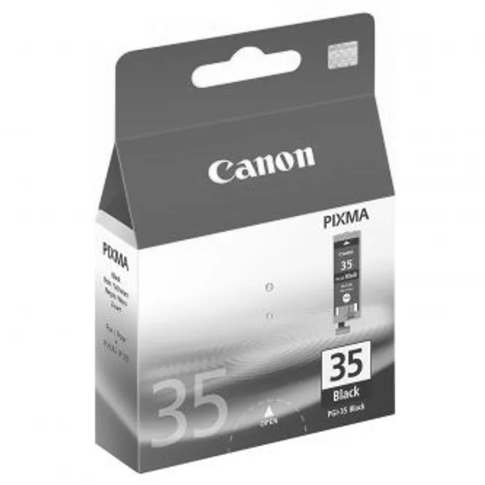 Hlavný obrázok produktu Canon originální ink PGI35BK, black, 191str., 9.3ml, 1509B001, Canon Pixma iP100