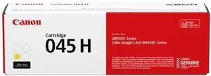 Canon originál toner 045HY, yellow, 2200str., 1243C002, high capacity, Canon LBP613Cdw, 611Cn, MFP635Cx, 633Cdw, 631Cn, O