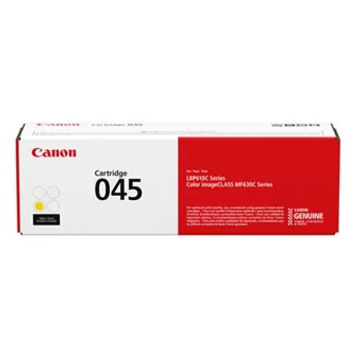 Hlavný obrázok produktu Canon originální toner 045Y, yellow, 1300str., 1239C002, Canon LBP613Cdw, 611Cn, MFP635Cx