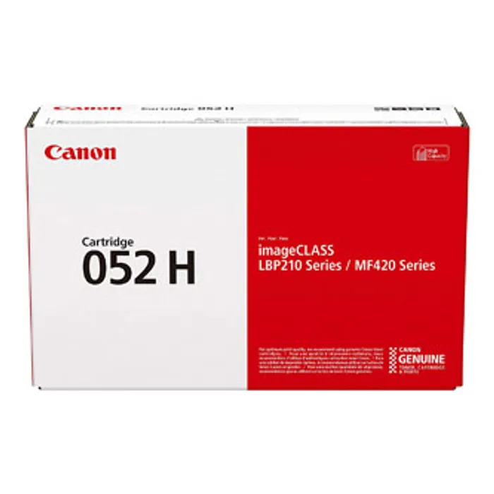 Hlavný obrázok produktu Canon originální toner 052H, black, 9200str., 2200C002, high capacity, Canon LBP212dw,214