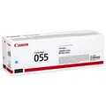 Canon originál toner 055C, cyan, 2100str., 3015C002, Canon MF742Cdw, MF744Cdw, MF746Cx, LBP663Cdw, LBP664Cx, O