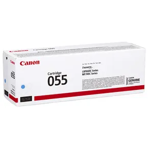 Canon originál toner 055C, cyan, 2100str., 3015C002, Canon MF742Cdw, MF744Cdw, MF746Cx, LBP663Cdw, LBP664Cx, O