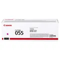 Canon originál toner 055M, magenta, 2100str., 3014C002, Canon MF742Cdw, MF744Cdw, MF746Cx, LBP663Cdw, LBP664Cx, O