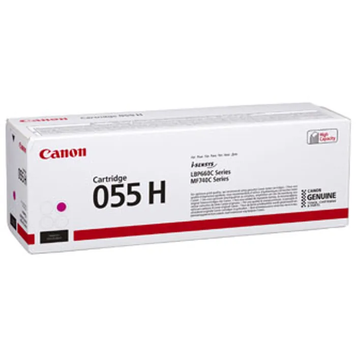 Hlavný obrázok produktu Canon originální toner 055MH, magenta, 5900str., 3018C002, high capacity, Canon MF742Cdw,