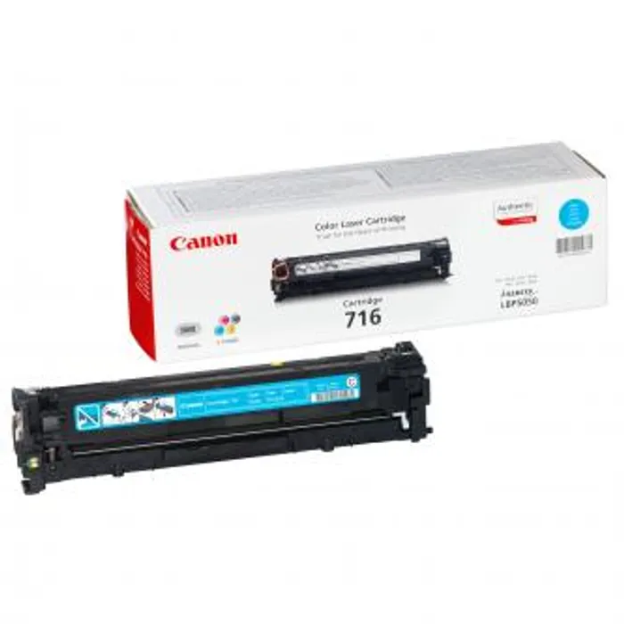 Hlavný obrázok produktu Canon originální toner CRG716, cyan, 1500str., 1979B002, Canon LBP-5050, 5050n, MF-8050,