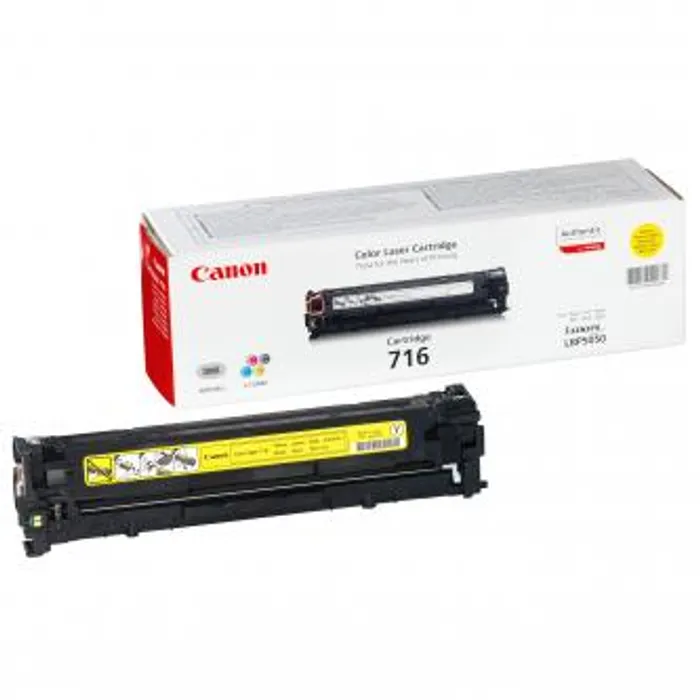 Hlavný obrázok produktu Canon originální toner CRG716, yellow, 1500str., 1977B002, Canon LBP-5050, 5050n, MF-8050