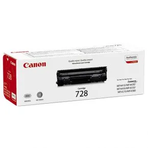 Canon originál toner CRG728, black, 2100str., 3500B002, Canon MF-4410, 4430, 4450, 4550, 4570, 4580, 4890, O