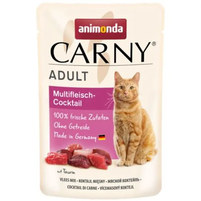 Hlavný obrázok produktu Carny Adult 85 g multimasový koktejl, kapsička pro kočky