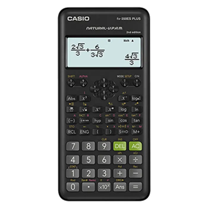 Hlavný obrázok produktu Casio Kalkulačka FX 350 ES PLUS 2E, černá, stolní