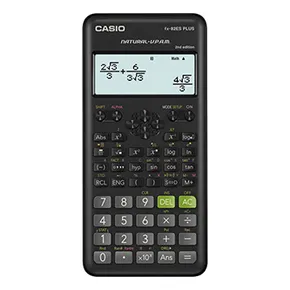 Casio Kalkulačka FX 82 ES PLUS 2E, čierna, školská