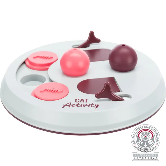 Hlavný obrázok produktu Cat Activity FLIP BOARD, strategická hra, o 23, vínová/růžová/šedá