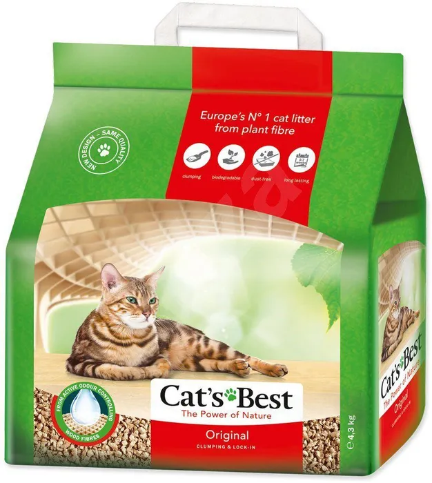 Hlavný obrázok produktu Cats Best ORIGINAL (ÖKO PLUS) 10 L / 4,3 kg