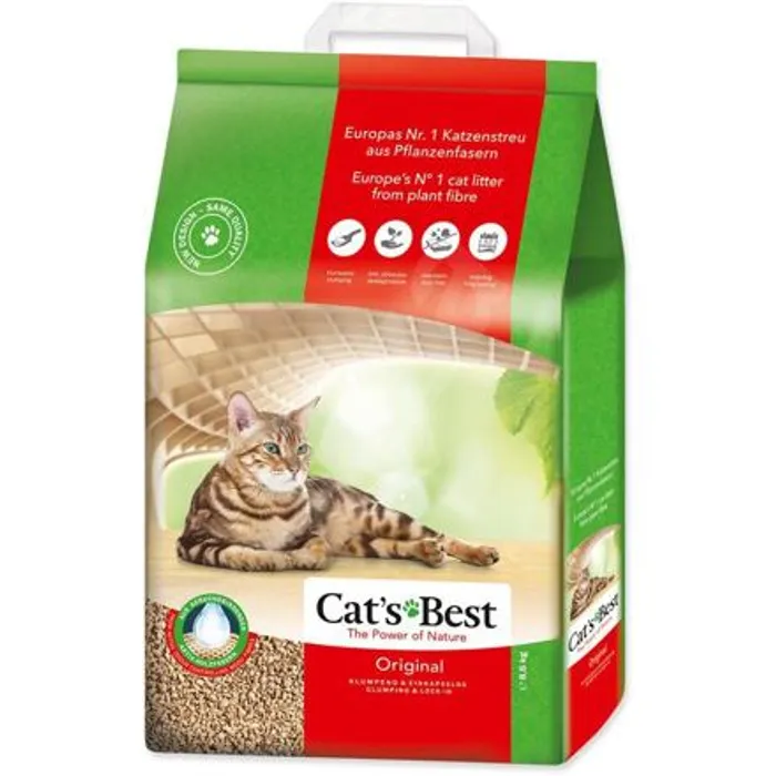 Hlavný obrázok produktu Cats Best ORIGINAL (ÖKO PLUS) 20 L / 8,6 kg