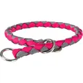 Ďalší obrázok produktu CAVO obojok okrúhly "Stop ťahanie" - fuchsie/grafit M-L:43-51cm/18mm