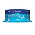 Ďalší obrázok produktu CD-R 700MB, 80min., 52x, DLP Crystal AZO, Verbatim, 25-cake