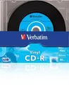 Ďalší obrázok produktu CD-R 700MB, 80min., 52x, Vinyl, DLP Crystal AZO, Verbatim, slim box