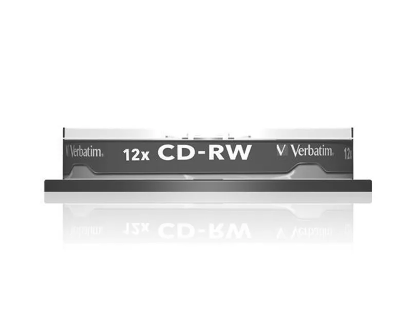 Hlavný obrázok produktu CD-RW 700MB, 8-10x, Verbatim, 10-cake