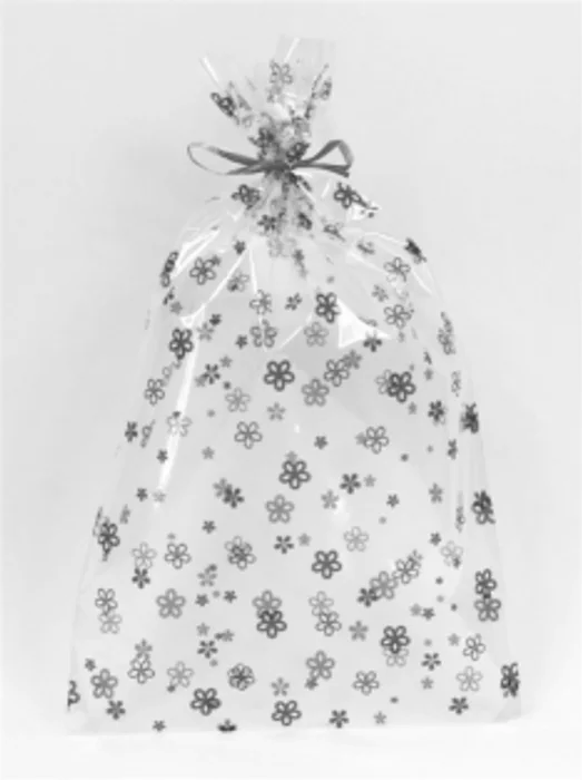 Hlavný obrázok produktu Celofánový sáček 20 x 35 cm modré kvítka [1 ks]
