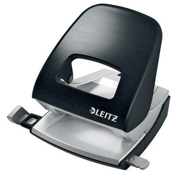 Hlavný obrázok produktu Celokovová stolní děrovačka Leitz NeXXt Style 5006, Saténově černá