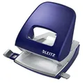 Celokovový stolný dierovač Leitz NeXXt Style 5006, Titanovo modrá