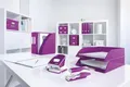 Celokovový stolný dierovač Leitz NeXXt WOW 5008, Purpurová