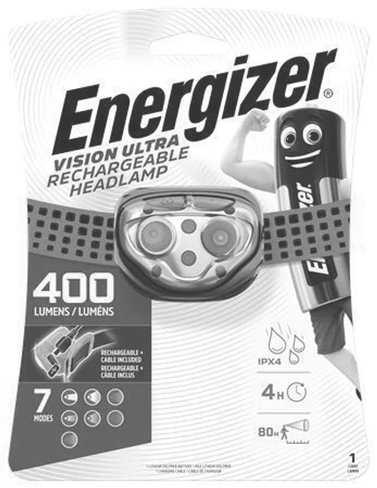 Hlavný obrázok produktu Čelovka "Vision Ultra", 4 LED, nabíjecí, ENERGIZER