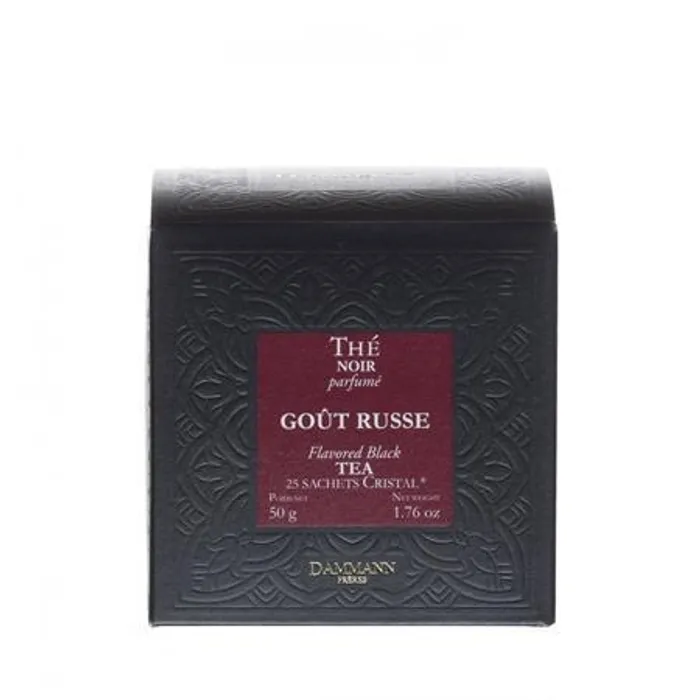 Hlavný obrázok produktu Černý čaj "Gout Russe", 25 sáčků, DAMMANN