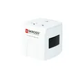 Cestovný adaptér do celého sveta "MUVMICRO", micro USB, bez uzemnenia, SKROSS