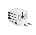 Cestovný adaptér do celého sveta "MUVMICRO", micro USB, bez uzemnenia, SKROSS