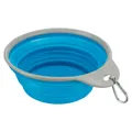 Cestovná silikónová miska s pevným okrajom 0,5 l/14 cm