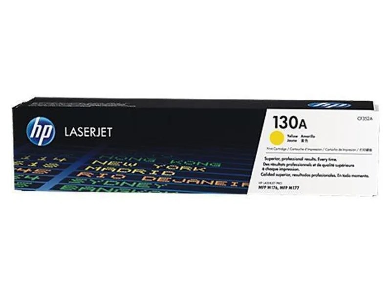 Hlavný obrázok produktu CF352A Toner pro Color LaserJet Pro MFP M176n tiskárnu, HP 130 žlutá, 1k