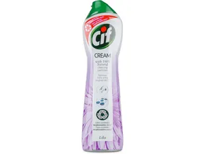Cif Cream Lila Flower abrazívny čistiaci tekutý piesok 500 ml