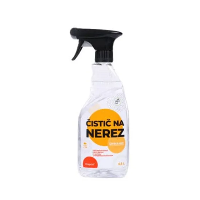 Hlavný obrázok produktu Čistič na nerez Cheport Dynamic s pomerančovým olejem, pH neutrální [0,5 l]