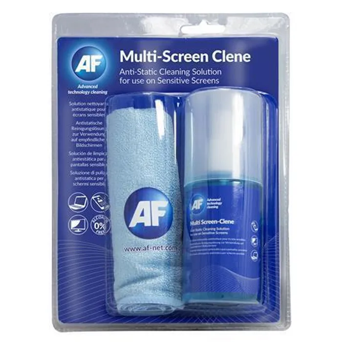 Hlavný obrázok produktu Čistící sprej na obrazovku "Multi Screen-Clene", s mikrohadříkem a rozprašovačem, 200 ml,
